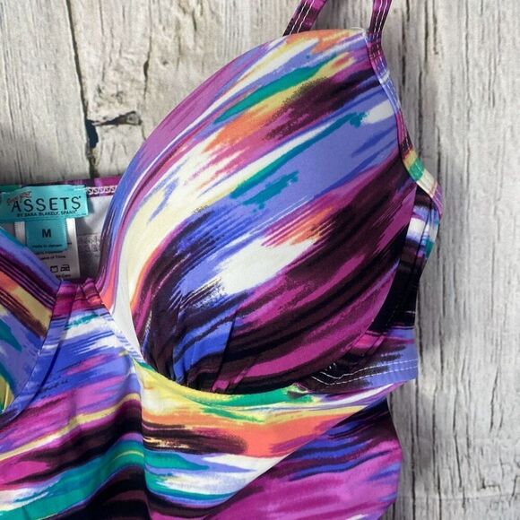 Spanx by Sara Blakey Ruched Tankini Top Size M  B - Picture 5 of 10